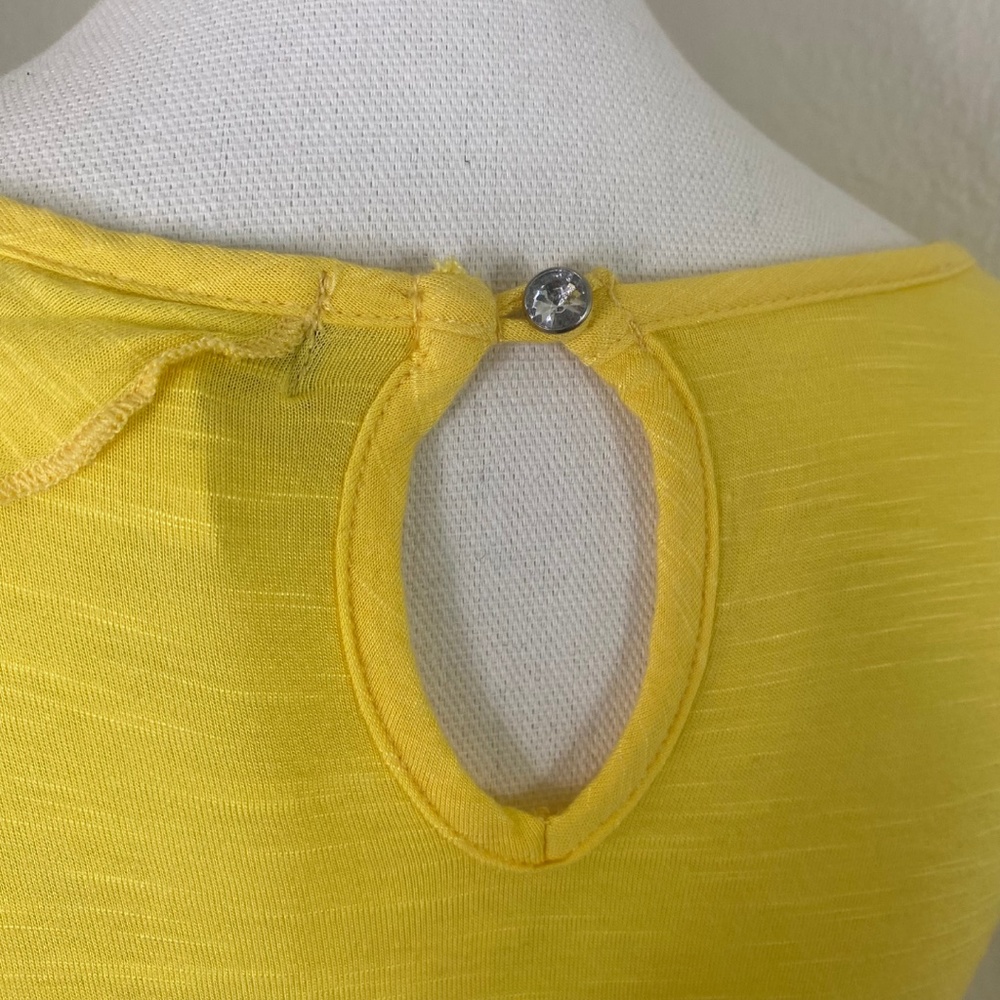 Yellow Ruffle Top - Picture 5 of 9
